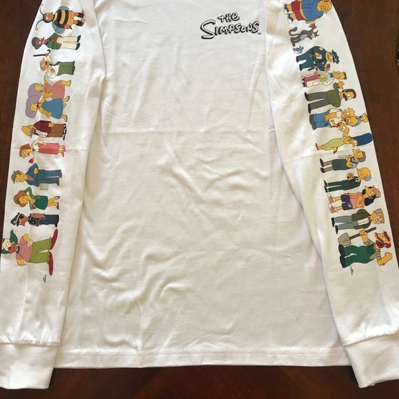 SIMPSONS Long Sleeve T-shirts XS, S, M, L, XL NWT - Picture 2 of 7